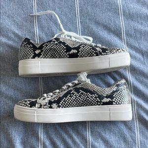 Snakeskin Sneakers